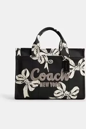 Coach Borsa larga Cargo con stampa a fiocchi