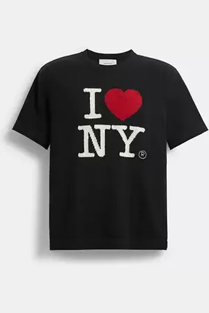 Coach Maglietta lavorata a maglia New York