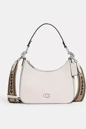 Coach Borsa A Tracolla Hobo Con Dettaglio In Tela Signature