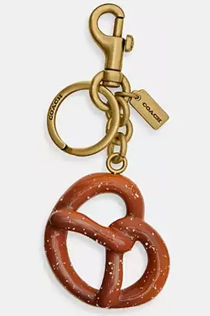 Coach Ciondolo da borsa Pretzel piccolo