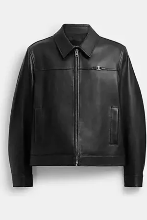Coach Giacca Heritage C in pelle leggera