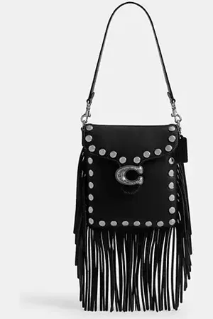 Coach Borsa Stevie in pelle pieno fiore naturale