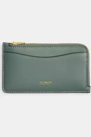 Coach Porta carte di credito con zip New York