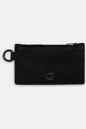 Coach Porta Carte Di Credito Con Cerniera