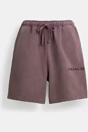 Coach Pantaloncini Pull On Tinti In Capo