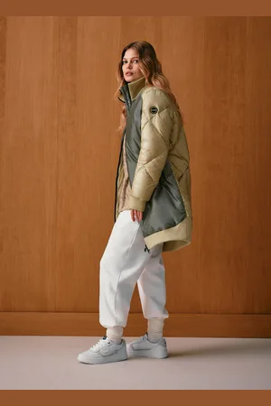 Colmar Bomber Lungo Colorblock A Rombi