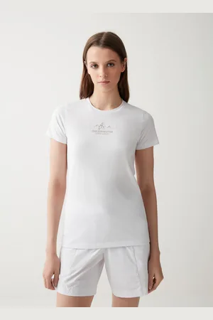 Colmar T-shirt Con Stampa Disegno Montagna