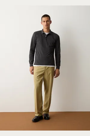 Colmar Polo A Manica Lunga In Piqué Stretch