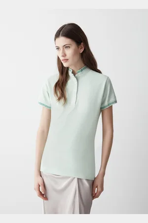 Colmar Polo In Piquet Stretch Con Collo In Costina