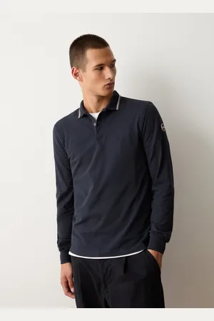 Colmar Polo A Manica Lunga In Piqué Stretch