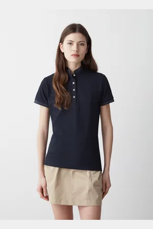 Colmar Polo In Piquet Stretch Con Collo In Costina