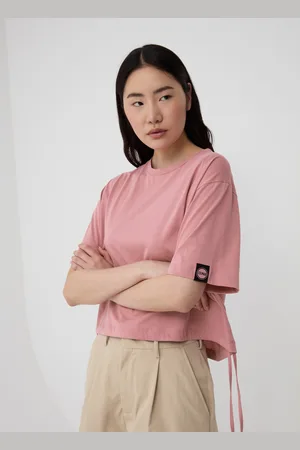 Colmar T-shirt Cropped Con Coulisse