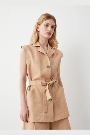 Colmar Gilet Camicia In Lino