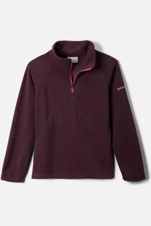 Columbia Pullover in pile con cerniera corta Glacial