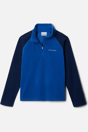 Columbia Pullover in pile con cerniera corta Glacial