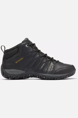 Columbia Scarpe da camminata impermeabili in pelle odburn III Mid Omni-Heat