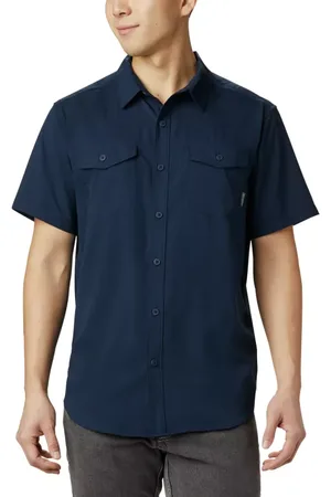 Columbia Camicia a maniche corte in tinta unita Utilizer II