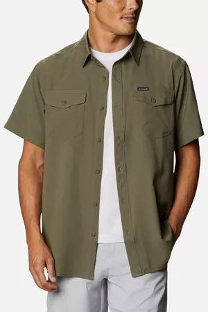 Columbia Camicia a maniche corte in tinta unita Utilizer II