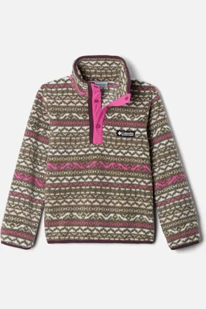 Columbia Pile Sherpa stampato con abbottonatura corta Helvetia II