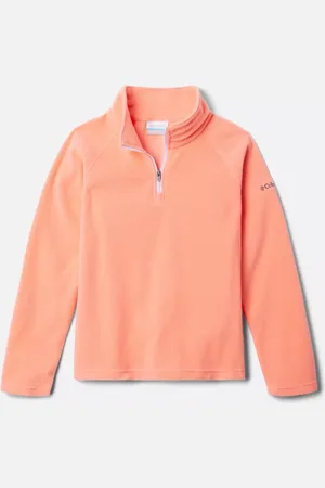 Columbia Pullover in pile con cerniera corta Glacial