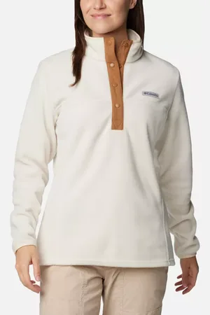 Columbia Pullover in pile con abbottonatura corta a pressione Benton Springs