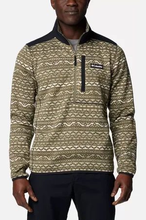 Columbia Pile stampato con cerniera a metà lunghezza Sweater Weather III