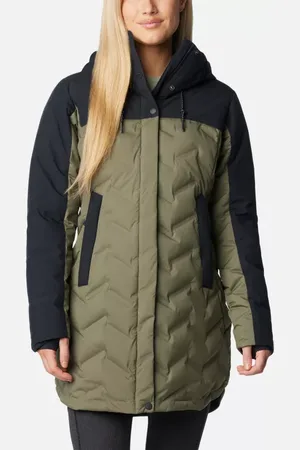 Columbia Piumino impermeabile di media lunghezza con cappuccio Mountain Croo III