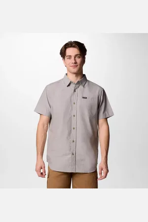 Columbia Camicia tecnica a manica corta in cotone Rapid Rivers