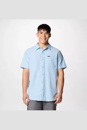 Columbia Camicia tecnica a manica corta in cotone Rapid Rivers