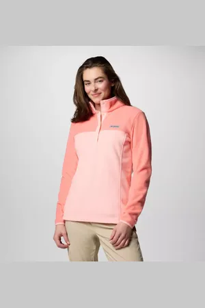 Columbia Pullover in pile con abbottonatura corta a pressione Benton Springs