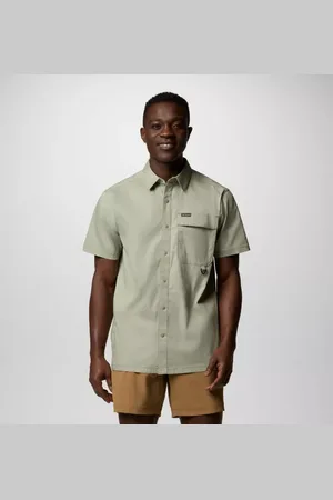 Columbia Camicia a manica corta in twill Landroamer
