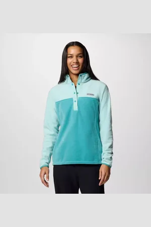 Columbia Pullover in pile con abbottonatura corta a pressione Benton Springs