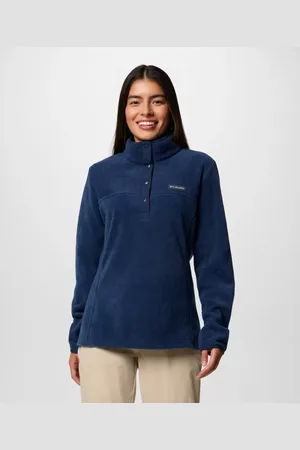 Columbia Pullover in pile con abbottonatura corta a pressione Benton Springs