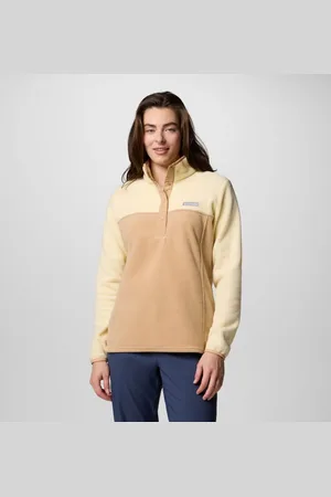 Columbia Pullover in pile con abbottonatura corta a pressione Benton Springs