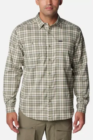 Columbia Camicia con motivo scozzese Silver Ridge Utility Lite