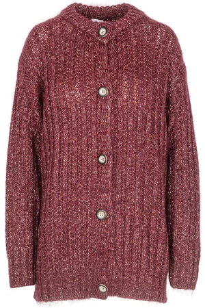 La Femme Blanche Cardigan - 441809 - Bordeaux