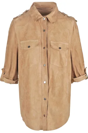 SALVATORE SANTORO Giubbotto di pelle - 430403 - Beige