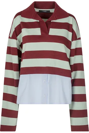 Max Mara Maglia - 450441 - Bordeaux/Verde acqua