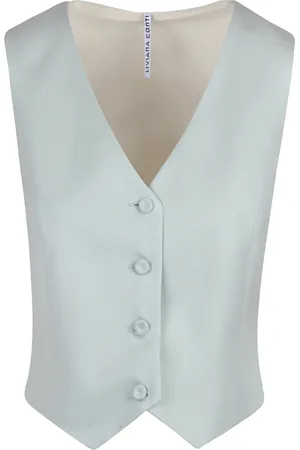 LIVIANA CONTI Gilet - 450571 - Verde acqua