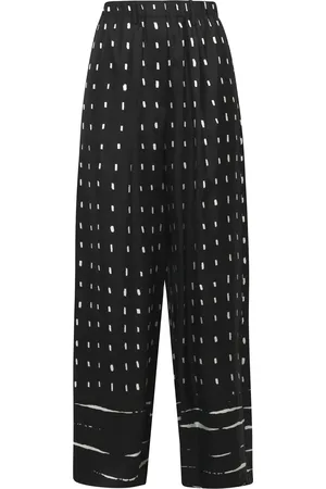 ALYSI Pantalone - 451050 - Nero/Bianco