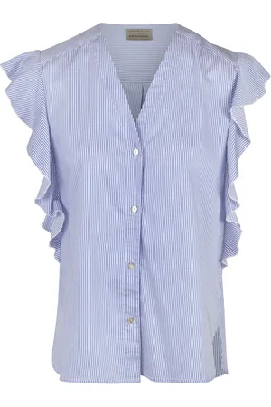 Alessia Santi Camicia - 450171 - Bianco/Blu