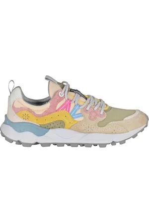Flower Mountain Sneakers - 451021 - Verde/Rosa