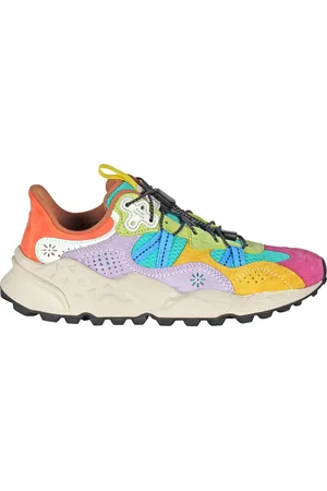 Flower Mountain Sneakers - 451030 - Verde/Fuxia