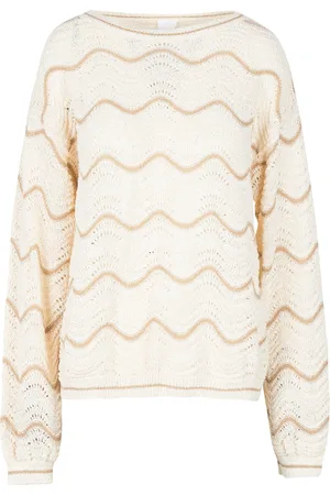 La Femme Blanche Maglia - 451436 - Panna/Nocciola