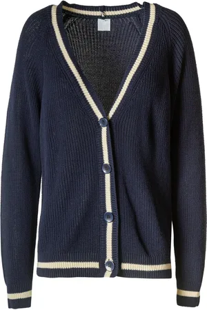 La Femme Blanche Cardigan - 451434 - Blu