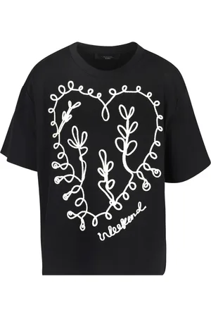 Max Mara T-shirt - 450471 - Nero/Panna