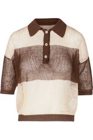 GRIFONI Maglia - 451101 - Marrone/Beige