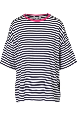 NIŪ T-shirt - 450210 - Blu/Bianco