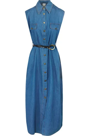 La Femme Blanche Abito - 451437 - Denim chiaro