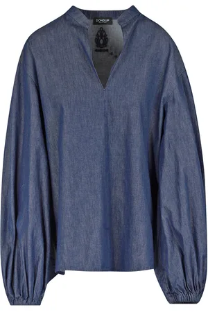 Dondup Blusa - 450589 - Denim scuro